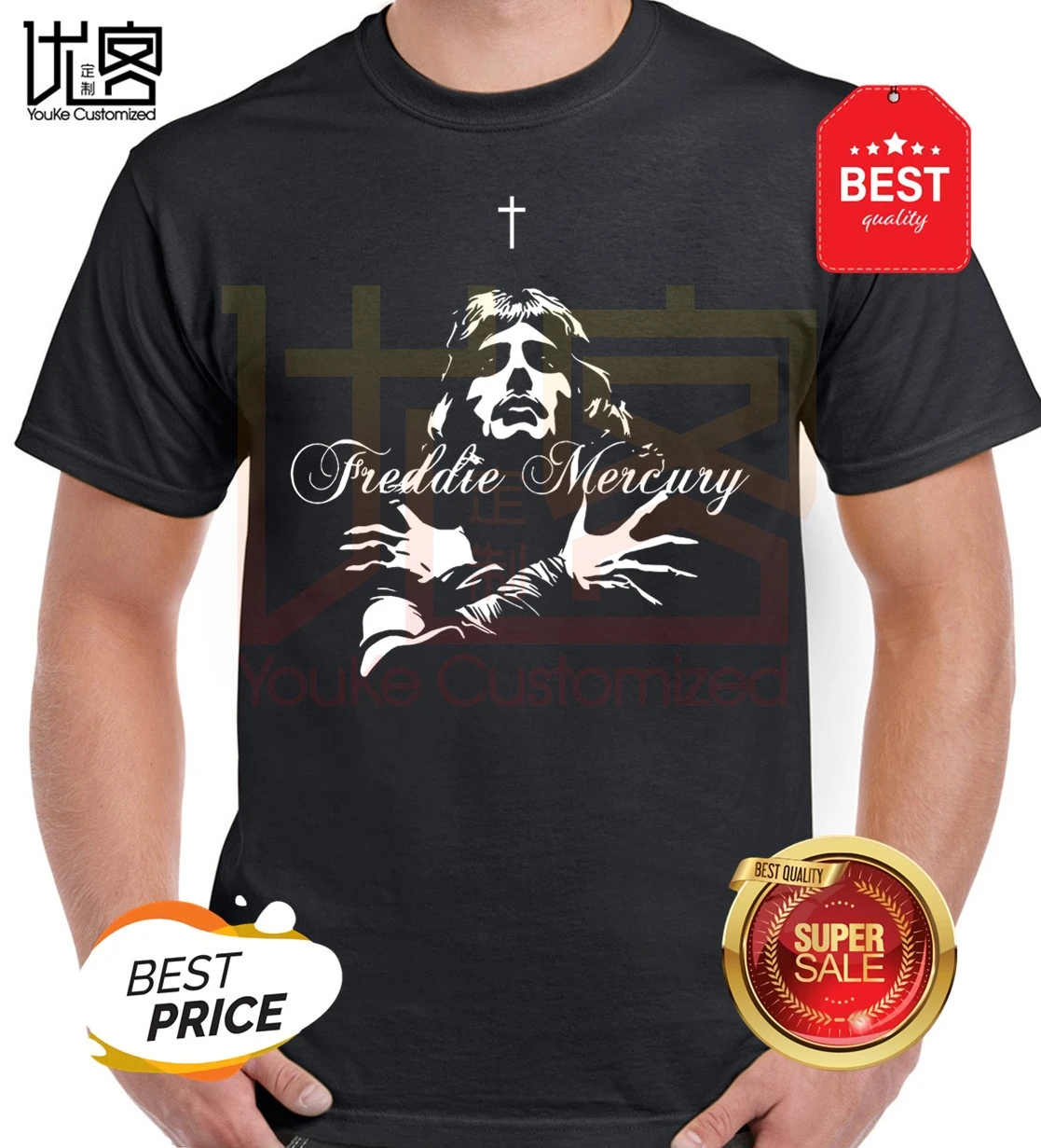 Новые Редкие! Футболка Queen Tributo Freddie Mercury 70s Band Rock Limited Edition мужские и женские 100%