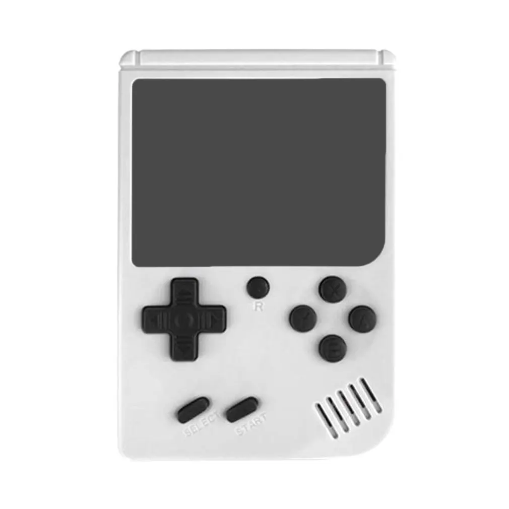 white Интересные RS-6A 3 дюймовый большой экран портативных игровых консолей RETRO FC телефон маленький Портативный игровой консоли классический мини портативный Ретро видео игры FC - Цвет: white