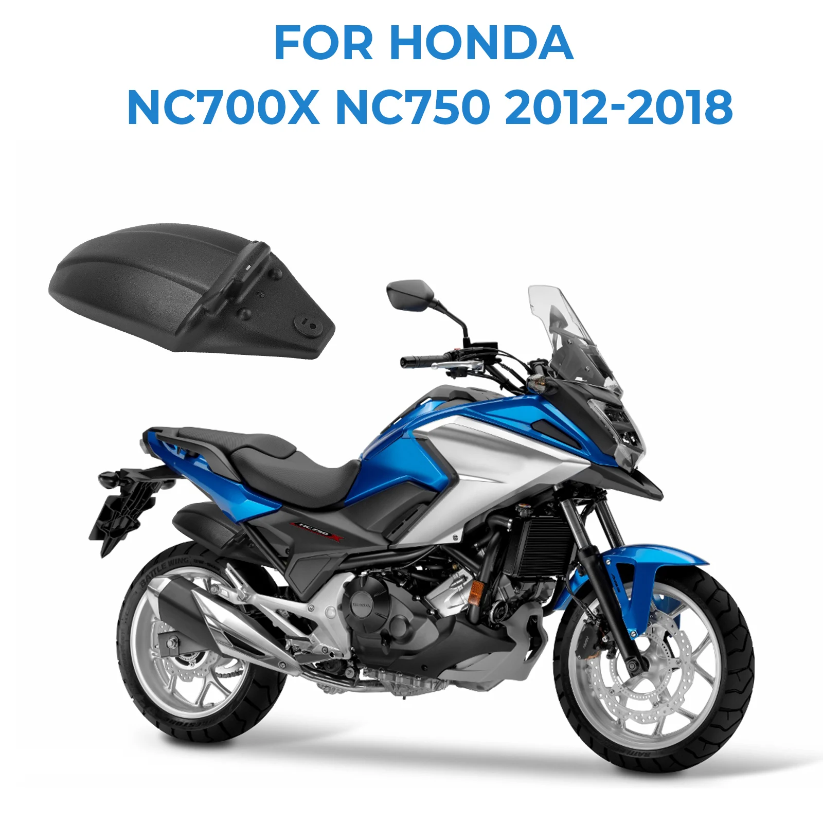 혼다 NC700X NC750 리어 펜더 익스텐더 머드 가드 스플래시 가드 커버 NC700S NC700X NC750X NC700S