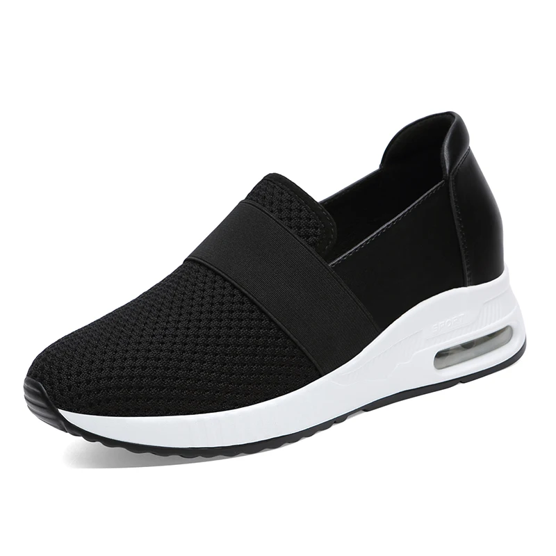 

Shoes Female 2019 Spring And Autumn New Breathable Flying Woven Sneakers Women's Shoes Fashion Casual Shoes Woman A0098