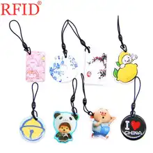 UID S50 1K 13,56 Mhz Перезаписываемый RFID брелок, брелок, значок, ключевые метки, сменная NFC карта, несколько вариантов, брелок, жетон, тег, 1 шт