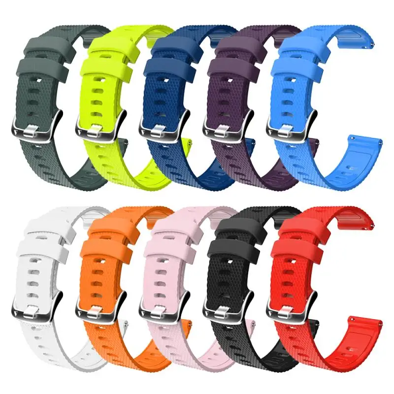 Цветной мягкий силиконовый сменный ремешок для Garmin Vivoactive3 Vivomove HR, умный Браслет для Garmin Vivoactive 3, ремешок для часов