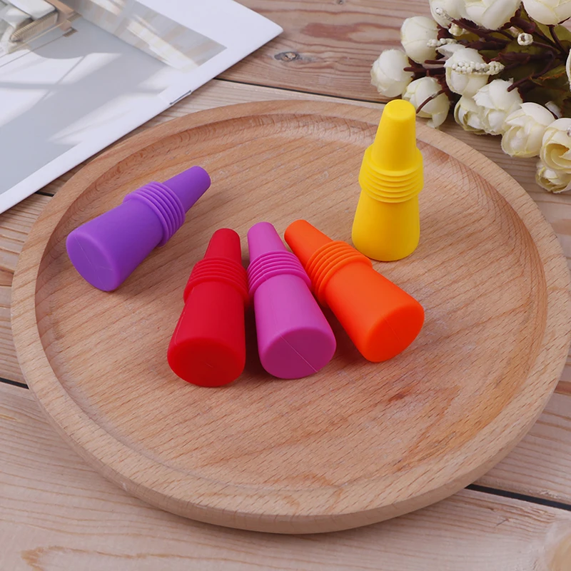 Reusable Silicone Wine Bottle Stopper And Beverage Bottle Stoppers Wine Stopper