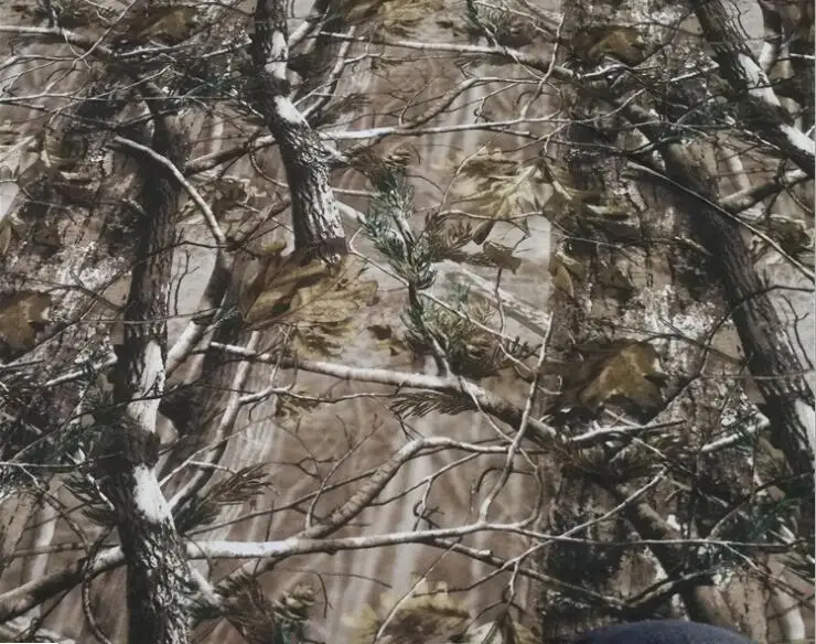 150cm Width Tree Leaves Camo Fabric Camouflage Cloth for DIY Outdoor Hunting Hiding Shade |