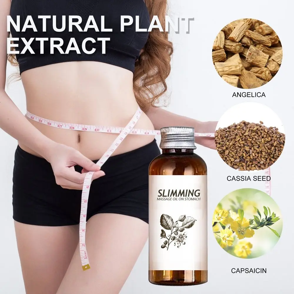 Anti Cellulite Belly Leg Lose Weight Fat Burning Essential Oil Body Loss Natural Herbal Slimming Massage | Красота и здоровье