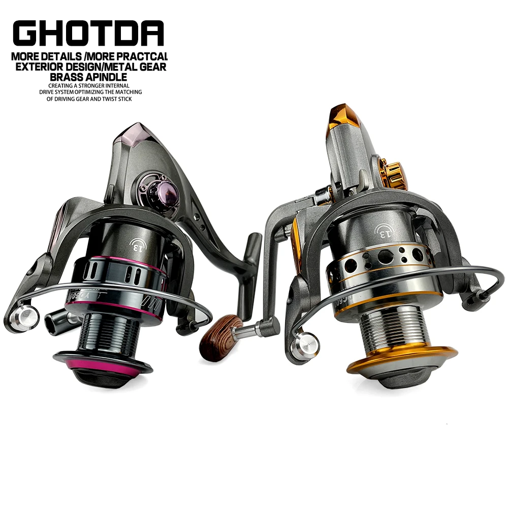 鯉釣り用の高品質金属スピニングリール 10kg 釣りリール Aliexpress