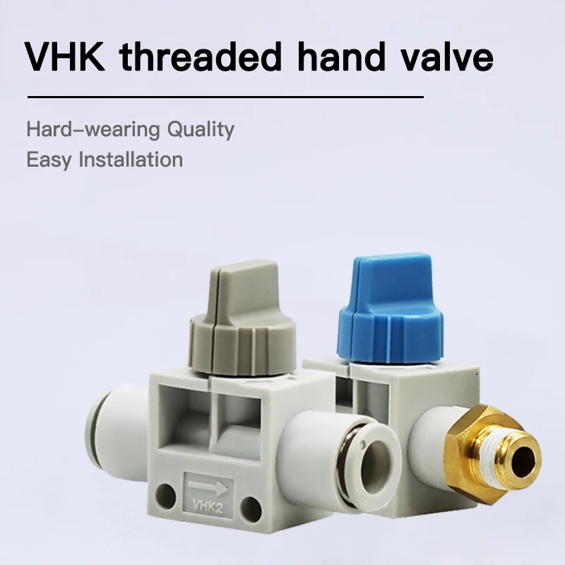 

VHK3 type Finger Valve With exhaust One-touch fitting Pneumatic accessories Switching regulator valve