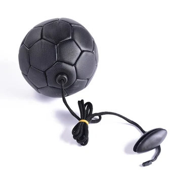 

Football Training Ball Kick Soccer Ball PVC Size 2 Kids Adult with String Beginner Trainer Practice Belt Outdoor Sport Supplies