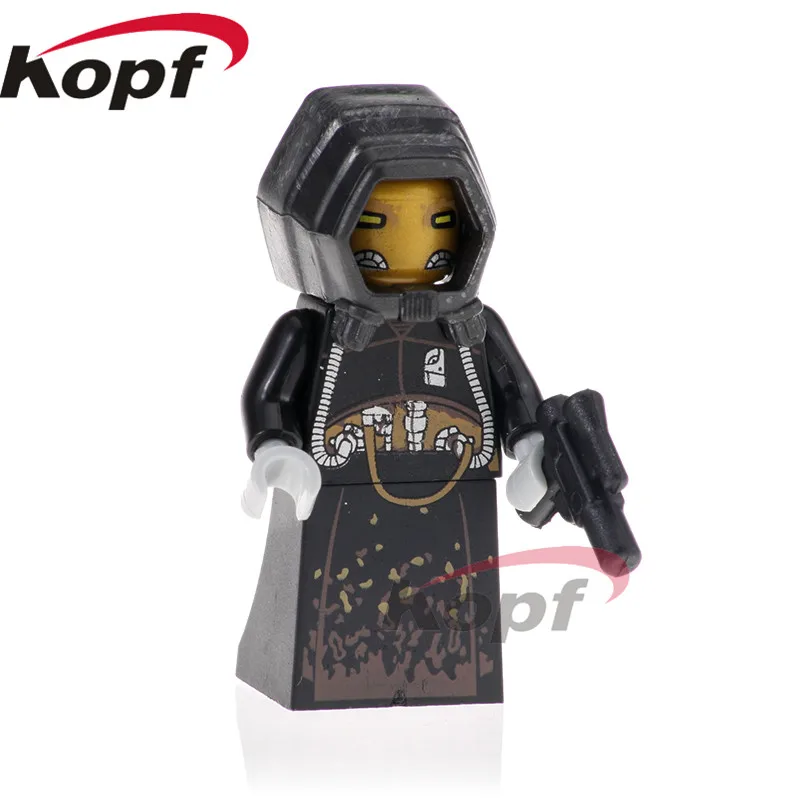 Одиночная космические войны Qi'Ra Lando Calrissian Rover Woman Pilot Obi-Wan Kenobi фигурки строительные блоки Подарочные игрушки Дети PG806