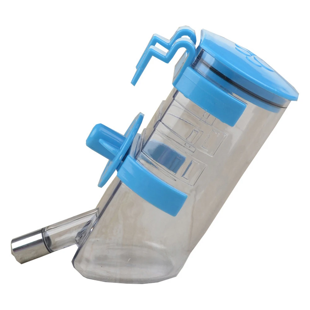 350 мл висячий стиль кормления поилка для питомцев безопасность предотвратить опрокидывание для маленьких домашних животных кошка собака съемная пластиковая миска для воды питатель
