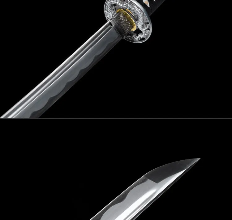Katana Swords Handmade Japanese Samurai Katana Sharp Long Tan Full Tang Sword 1060 Carbon Steel Cutting Practice Espada Katana