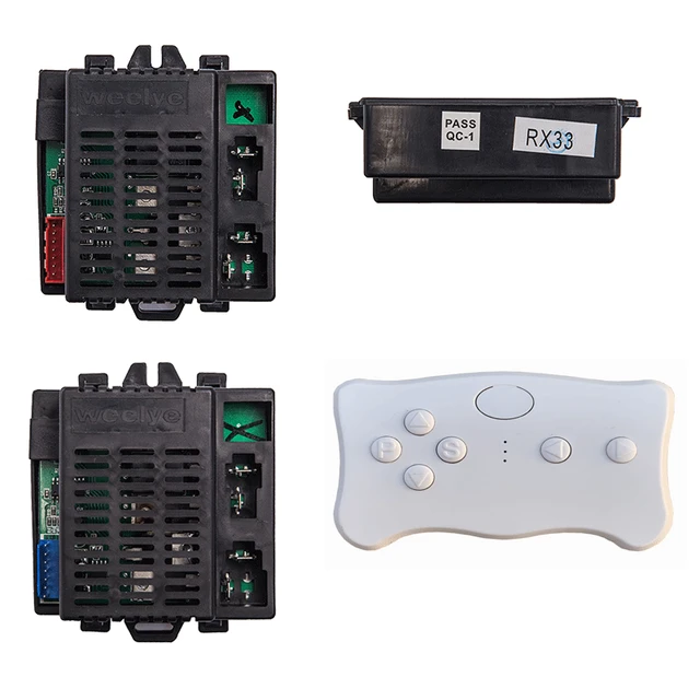 WEELYE-mando a distancia RX33 para niños, receptor de coche
