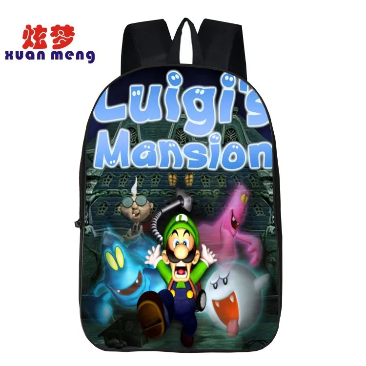 

Xuan meng Super Mario Odyssey School Bag Cartoon Backpack Student Backpack-