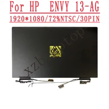 13 inch 1920*1080IPS LCD For HP ENVY X360 13-AG 13M-AG 13 AG LCD Display Screen with touch digitizer + frame or The upper part