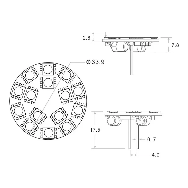 G4 свет лампы красного синего и белого цвета 5050SMD LED 220LM AC/DC10 30V с регулируемой