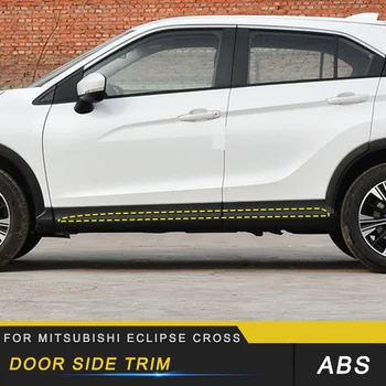 

Auto Car Door Side Trim Cover Sticker Covers Accessories for Mitsubishi Eclipse Cross 2018