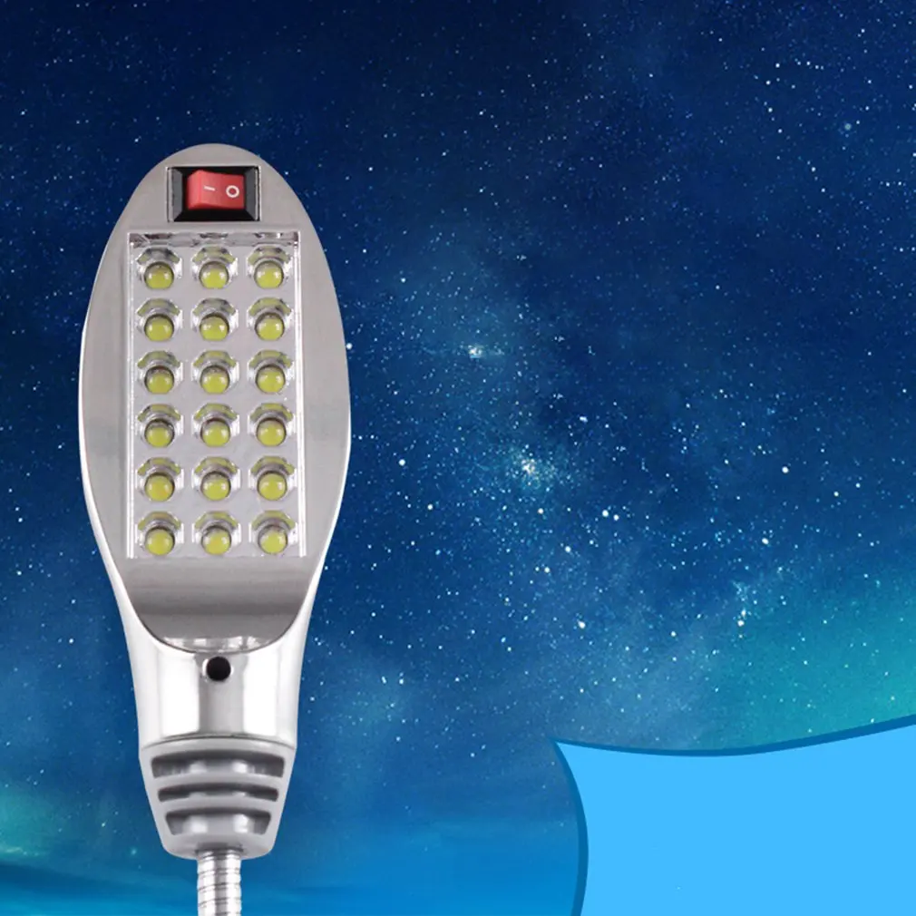 New Arrival 12Leds Portable Sewing Machine LED Light Magnetic Mounting Base Gooseneck Lamp for All Sewing Machine Dropshipping