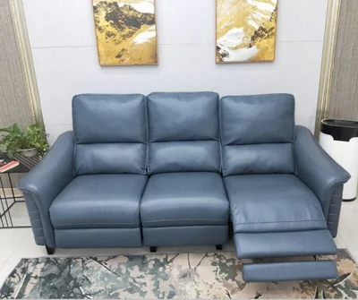 Living Room Sofa real genuine leather sofas salon couch puff asiento muebles de sala canape electric recliner 3 seater + chair