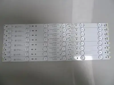 led panel 8pieces LED Backlight strip 6lamps 471R1055 4708-K390WB-A1213K11 4708-K390WD-A1213K11 For 39PFL5041/T3 LE39D31 2x2 drop ceiling light