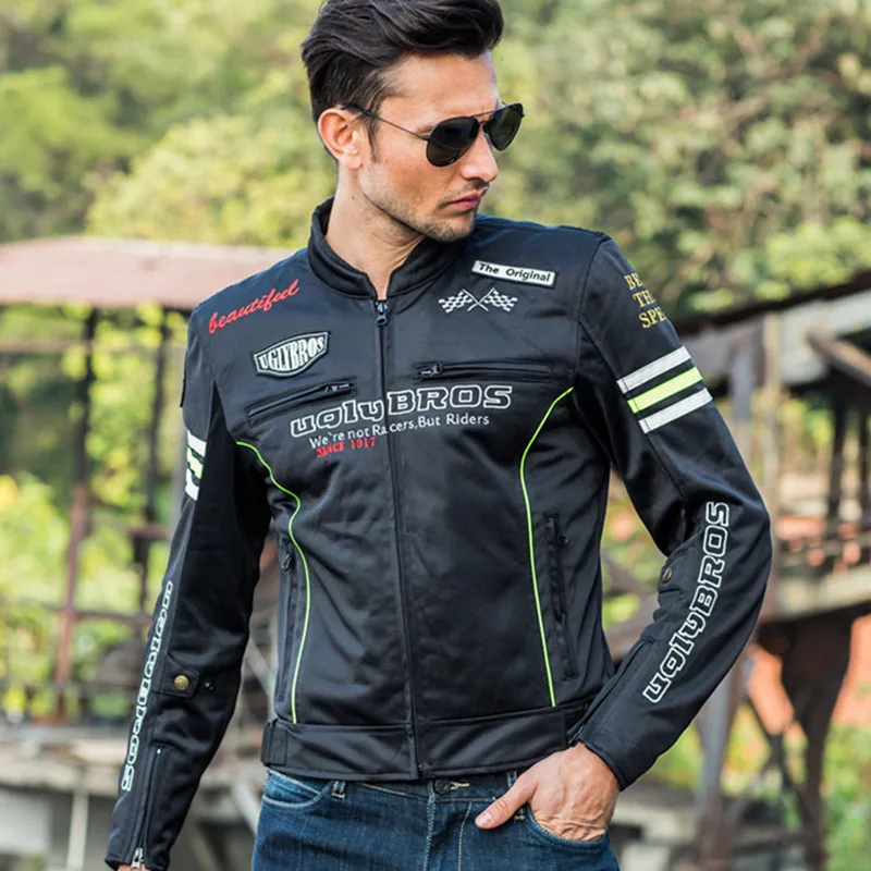 Chaqueta de Moto de transpirable para hombre, ropa Motocross, equipo de protección para carreras de verano - AliExpress Automóviles y motocicletas