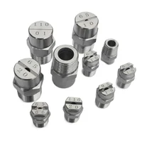 1/4" Stainless Steel Vee Jet Industrial Fan Flat Spray Nozzle,HVV H-U Jet Flat Fan Spray Nozzle,car washing, Spray Tip 2