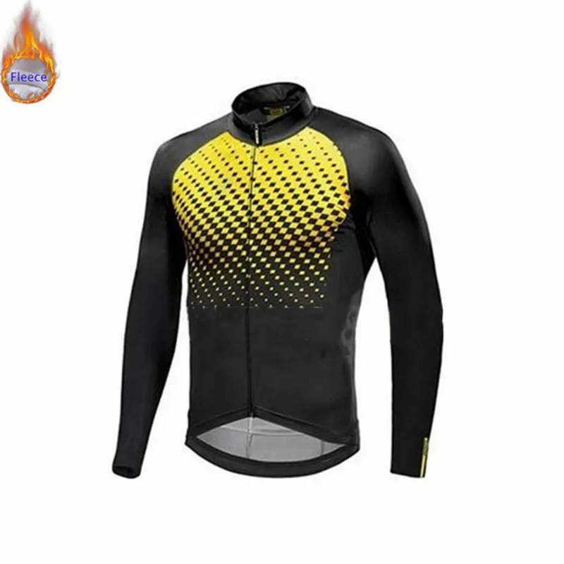MAVIC Pro Team, Мужская зимняя одежда для велоспорта, дышащая, Ropa Ciclismo, одежда с длинным рукавом для горного велосипеда, одежда для спорта на открытом воздухе - Цвет: 14
