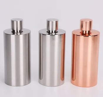 

304 Stainless Steel Cylindrical Outdoor Flasks For Liquor Men Gift Set Portable Hip Flask Travel Liquid Container AccessoryLF567