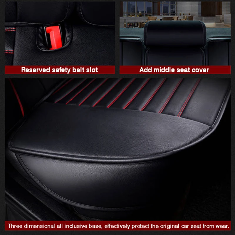 New Leather Four Seasons for Volkswagen Vw Passat b5 polo golf tiguan jetta touran Car Seat Cover Cushion