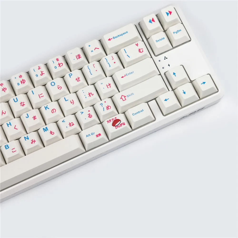 Japonês Sushi Keycaps Teclado Mecânico Keycap Cereja Perfil Pbt Chave Tampa Tintura Sublimação Retro 7u - Imagem 4