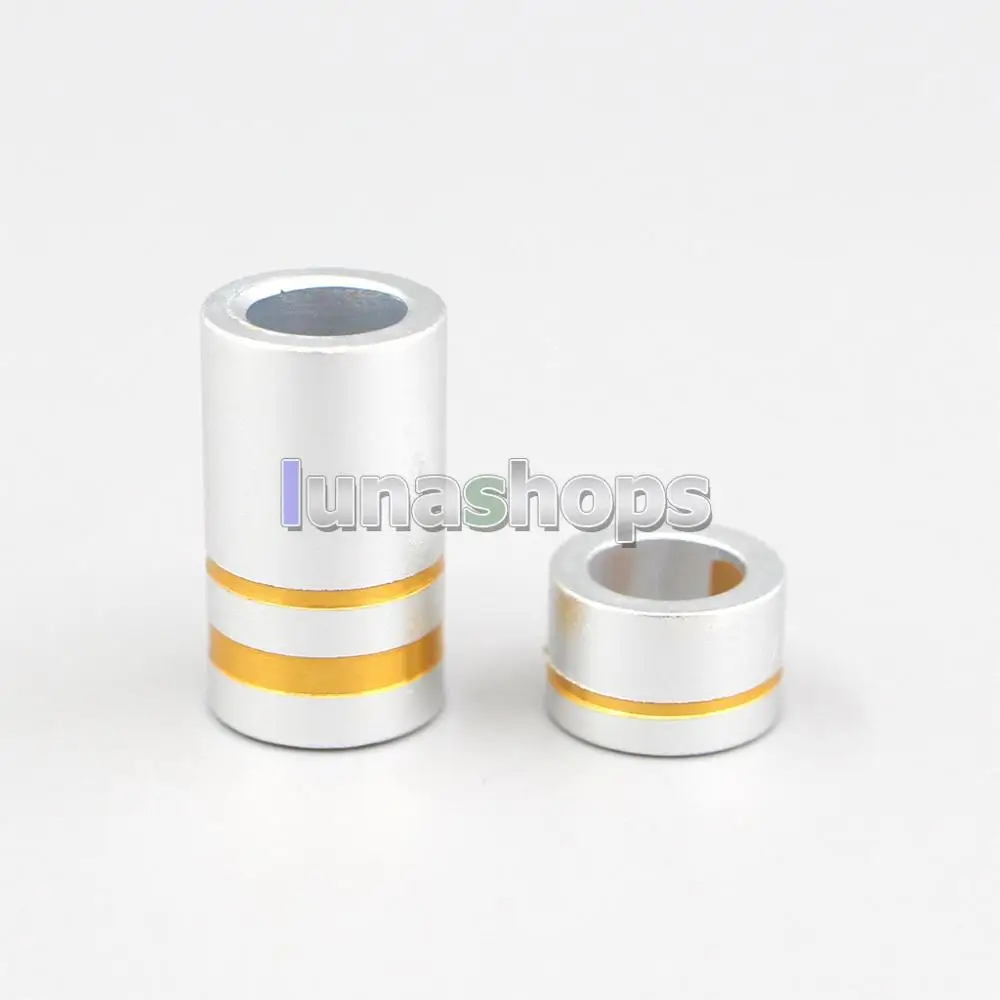 LN007071 6mm Main Wire Hole Full Metal Splitter Slider Kit For DIY Custom Headphone Earphone Cable