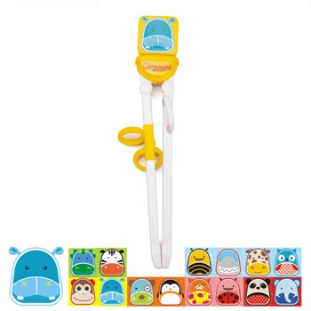 

1 Pair Baby Training Chopstick Cartoon Cute Animal Modeling Learning Training Beginner Chopsticks Children Tableware