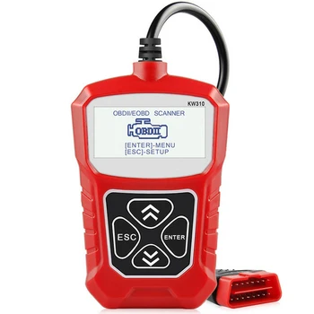 

KW310 OBD2 Car Scanner Engine Error Code Reader OBD Car Diagnostics Tool Multilingual Automotive Scanner Tools OBD2 Scanner