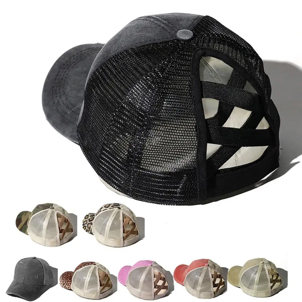 baseball hats with mesh back