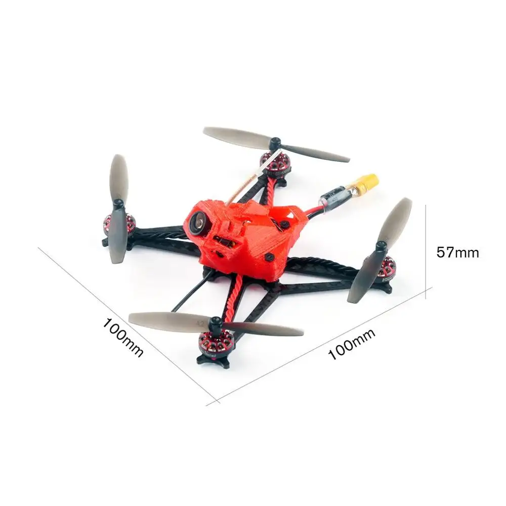 Happymodel Sailfly-X 105 мм Crazybee F4 PRO 2-3S микро FPV гоночный Дрон PNP BNF с 25 МВт VTX 700TVL камерой и приемником - Цвет: DSM2 receiver