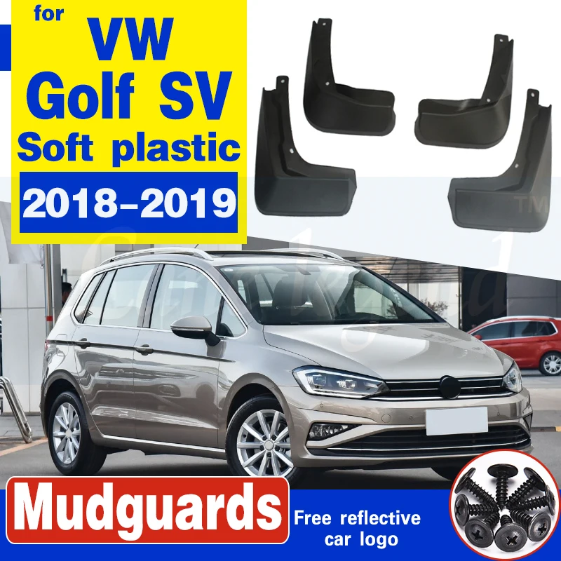 Автомобильные аксессуары для переднего и заднего колеса Volkswagen VW Golf Sportsvan SV 2018 ~ 2019