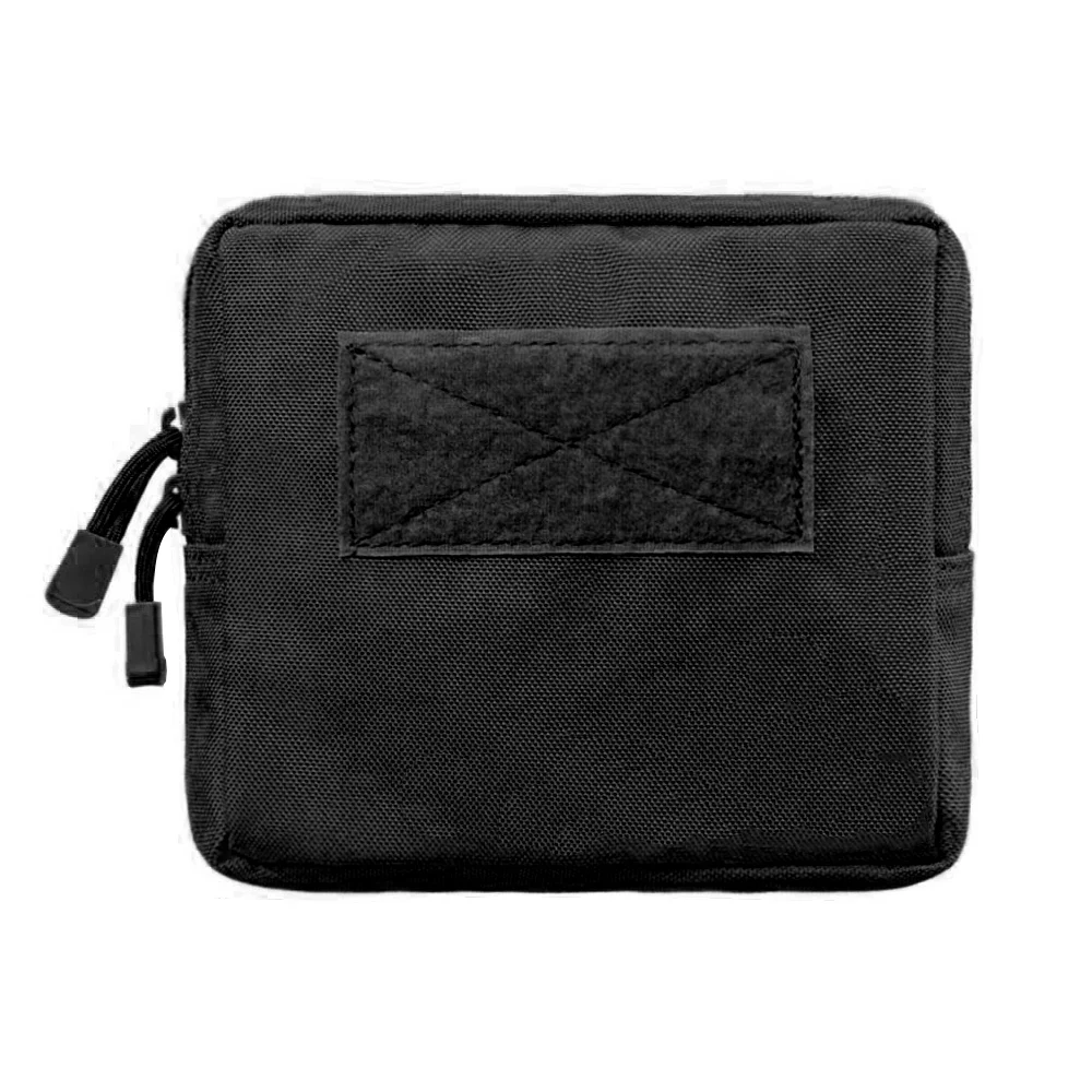 Black Тактический EDC Molle Чехол 1000D Открытый аксессуар сумка охотничий гаджет снаряжение сумка компактный поясной ремень сумка для охоты кемпинг туризм - Цвет: Black