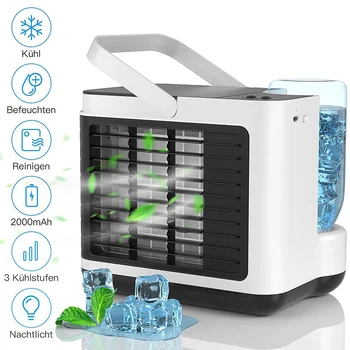 

4 in 1 Mobile Air Conditioner Mini Personal Air cooler Purifier Humidifier with Light for Home Office K888