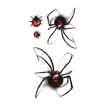 Spiders Tattoo Sticker Versatile Ultra Thin Waterproof for Beauty Spiders Tattoo Transfer Tattoo Sticker