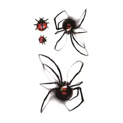 Spiders Tattoo Sticker Versatile Ultra Thin Waterproof for Beauty Spiders Tattoo Transfer Tattoo Sticker