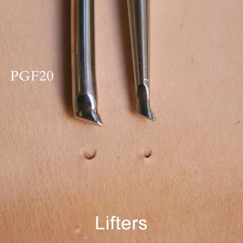 

leather craft smooth edge-PGF stainless steel fine printing tool handmade leather carving