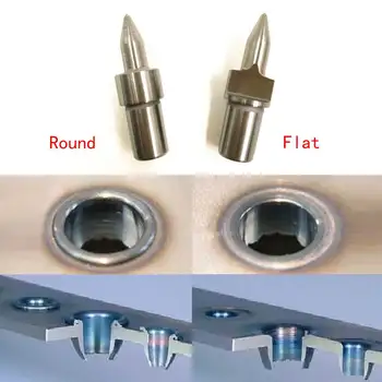 

M5 M6 M8 Flowdrill Thermal Friction Drill Bit Standard Type Round Flat Alloy Fluid Stretch Extrusion Abrasive Tool Durable