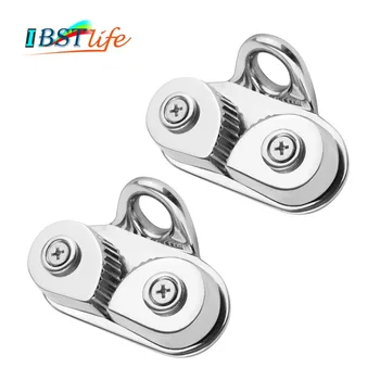 

2PCS SS316 Cam Cleat with Leading Ring Boat Cam Cleats Matic Fairlead Marine Sailing Sailboat Kayak Canoe Dinghy