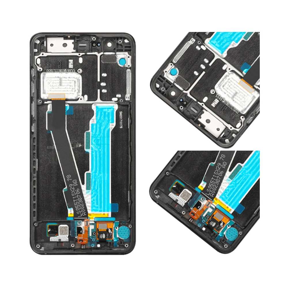 Датчик отпечатков пальцев 5," дисплей для Xiaomi Mi Note 3 lcd сенсорный экран с заменой рамки для Xiaomi Mi Note 3 дисплей