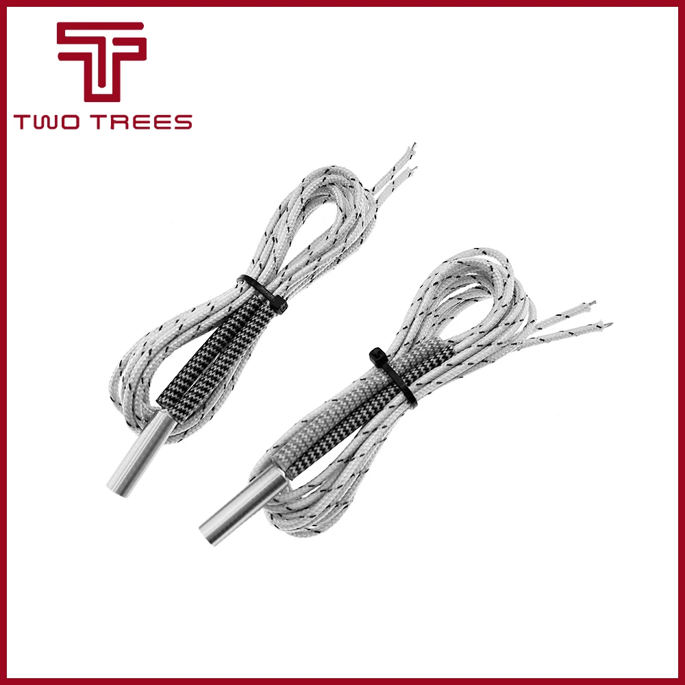 Mendel Heating Tube Reprap 12V 24V 50W Ceramic Cartridge Heater for HotEnd J-Head 620mm 3D Printer parts 1M 2M for 1PCS (4)