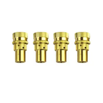 

Car Tire Deflators Brass 4WD Off-road Automatic 6-30PSI Tyre Air Deflators Adapter 4Pcs American Vehicle Valve Core Tool Kit