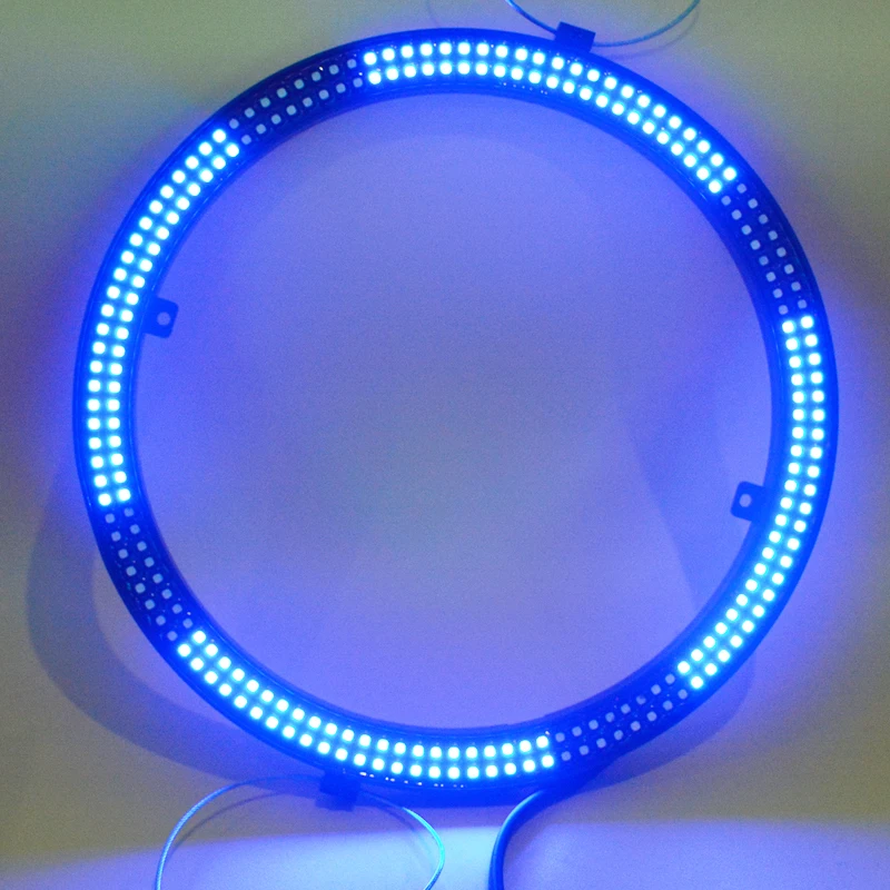 DMX пиксельное кольцо 3535 RGB адресное 240led 60 пикселей с 60built-in эффектами | Лампы и
