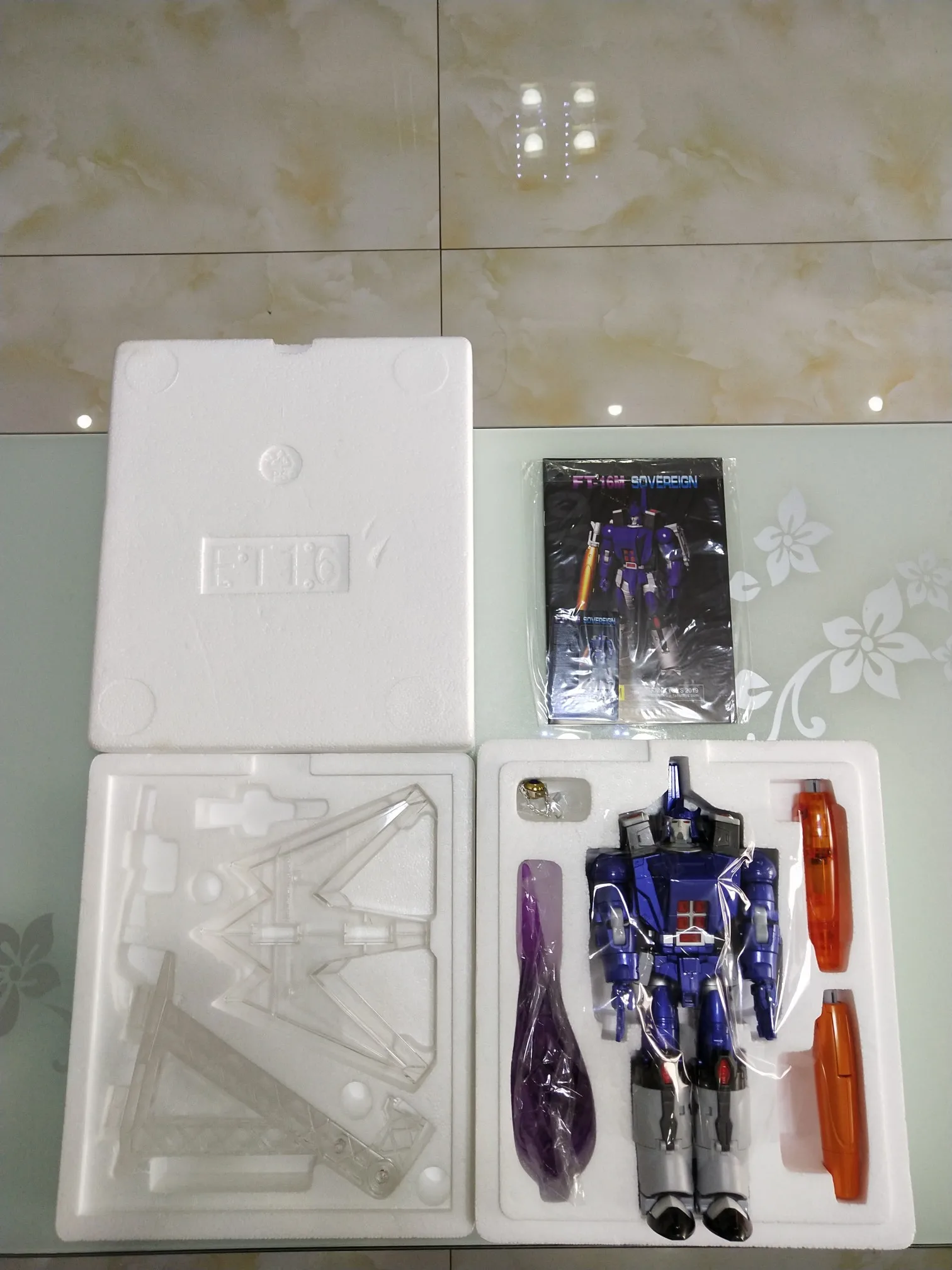 New Transformers FansToys FT-16M FT16M Sovereign MP Galvatron in Stock MISB