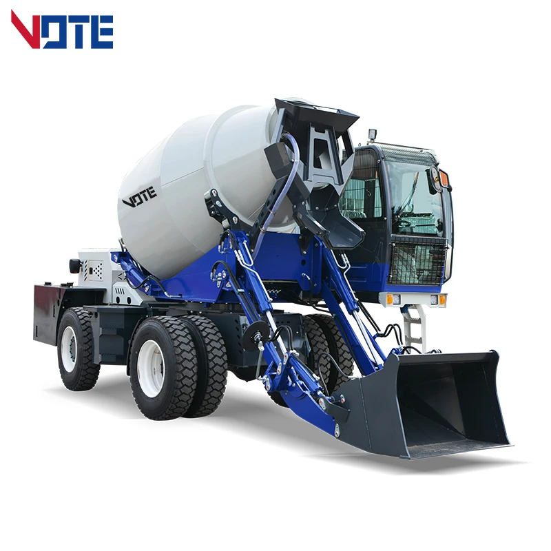 ChinaVTCMMiniSeriesSelfLoadingConcreteMixerTruckForSale