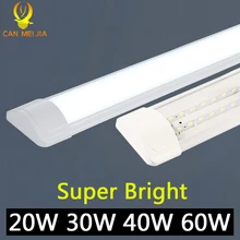 120 см светодиодный светильник лампа T5 труба 220 в 60 см 2 фута 4 фута 1200 мм T8 настенная лампа 20 Вт 40 Вт 60 Вт теплый белый холодный белый Трехконтактный светильник