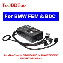 High Quality New Type For BMW FEM/BDC For BMW F20 F30 F35 X5 X6 I3 Test Platform With Built-In Start Button